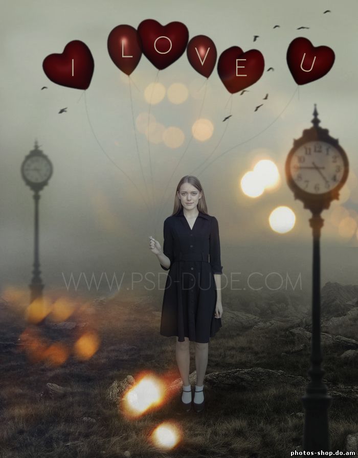 Сделайте Признания В Любви В Photoshop рисовать в фотошоп