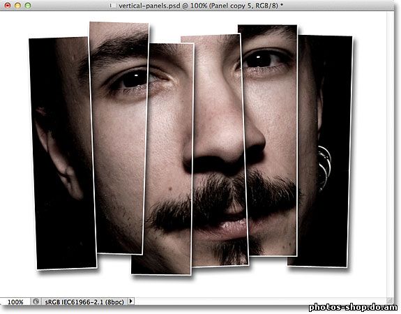 Вертикальные фото Панели Действие С Photoshop рисовать в фотошоп