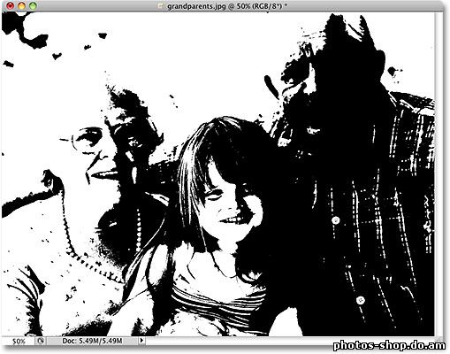 Преобразование цветных фотографий в черно-белые в Photoshop рисовать в фотошоп