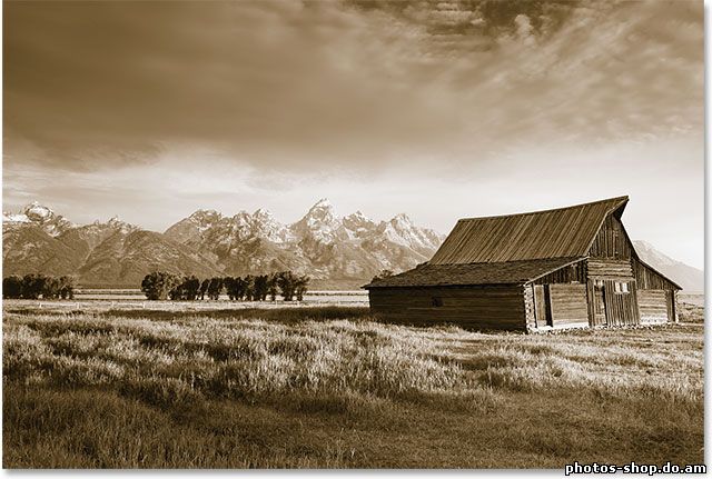 Легко Сепия Тонируя Camera Raw фильтр в Photoshop CC рисовать в фотошоп